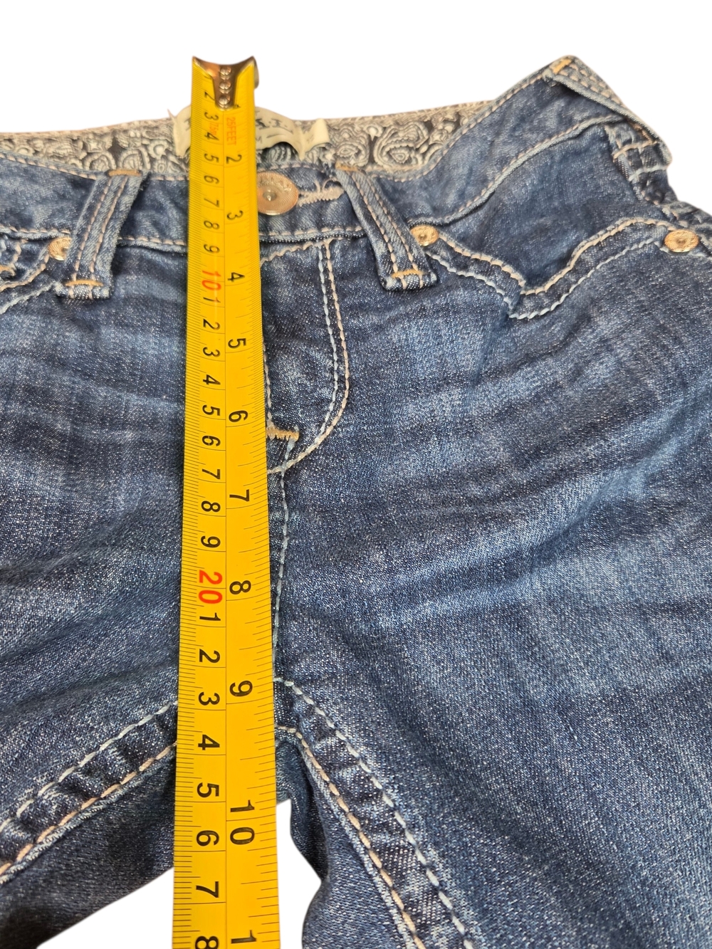 Ariat Dark Indigo Flare Jeans. Size 12 - Picture 7 of 11